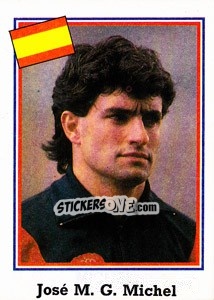 Sticker Jose M. G. Michel - World Cup USA 1994 n. 194 - Euroflash