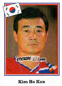 Cromo Kim Ho Kon - World Cup USA 1994 - Euroflash