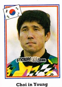 Sticker Choi in Young - World Cup USA 1994 n. 201 - Euroflash