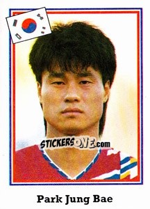 Sticker Park Jung Bae - World Cup USA 1994 n. 202 - Euroflash