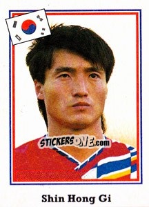 Cromo Shin Hong Gi - World Cup USA 1994 - Euroflash