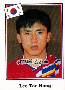 Sticker Lee Tae Hong - World Cup USA 1994 n. 208 - Euroflash