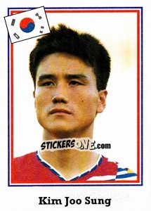 Cromo Kim Joo Sung - World Cup USA 1994 - Euroflash