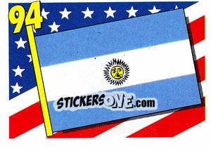Figurina Argentina - World Cup USA 1994 - Euroflash