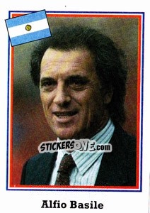 Sticker Alfio Basile - World Cup USA 1994 n. 218 - Euroflash