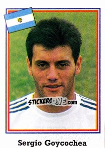 Cromo Sergio Goycochea - World Cup USA 1994 - Euroflash