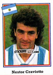 Sticker Nestor Craviotto - World Cup USA 1994 n. 220 - Euroflash