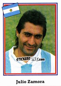 Sticker Julio Zamora - World Cup USA 1994 - Euroflash