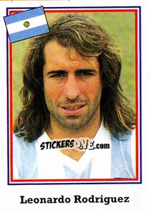 Sticker Leonardo Rodriguez - World Cup USA 1994 n. 232 - Euroflash