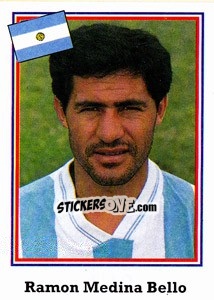 Sticker Ramon Medina Bello - World Cup USA 1994 - Euroflash