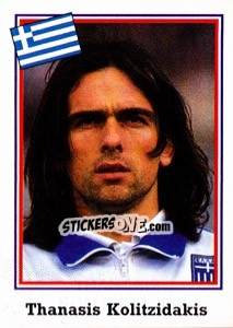 Cromo Thanasis Kolitzidakis - World Cup USA 1994 n. 240 - Euroflash