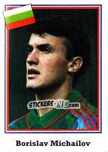Sticker Borislav Michailov - World Cup USA 1994 n. 253 - Euroflash