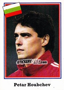 Sticker Petar Houbchev - World Cup USA 1994 n. 254 - Euroflash