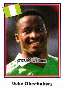 Cromo Uche Okechukwu - World Cup USA 1994 - Euroflash