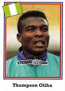 Cromo Thompson Oliha - World Cup USA 1994 n. 277 - Euroflash