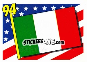 Figurina Italy - World Cup USA 1994 - Euroflash