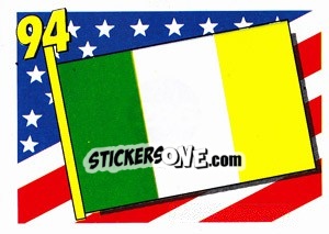 Sticker Ireland - World Cup USA 1994 - Euroflash