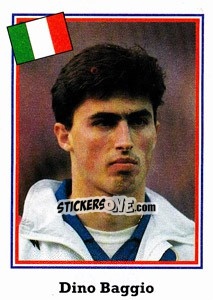 Sticker Dino Baggio - World Cup USA 1994 n. 297 - Euroflash