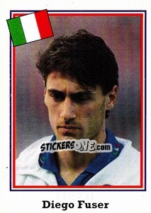 Sticker Diego Fuser - World Cup USA 1994 n. 298 - Euroflash