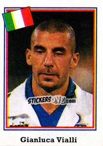 Cromo Gianluca Vialli - World Cup USA 1994 - Euroflash