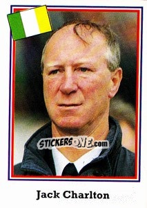 Sticker Jack Charlton - World Cup USA 1994 - Euroflash
