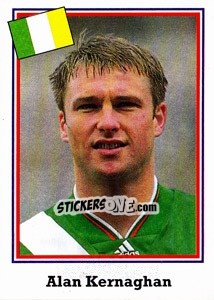 Sticker Alan Kernaghan - World Cup USA 1994 - Euroflash