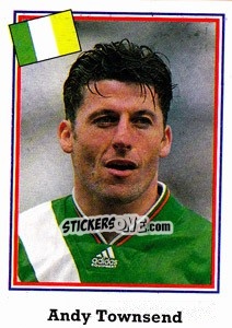 Cromo Andy Townsend - World Cup USA 1994 - Euroflash