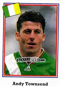 Sticker Andy Townsend - World Cup USA 1994 n. 318 - Euroflash