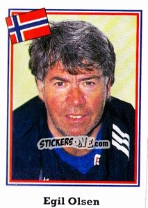 Sticker Egil Olsen - World Cup USA 1994 n. 323 - Euroflash