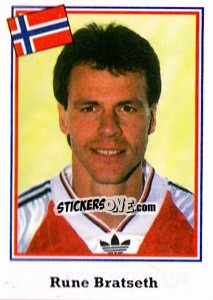 Sticker Rune Bratseth - World Cup USA 1994 - Euroflash