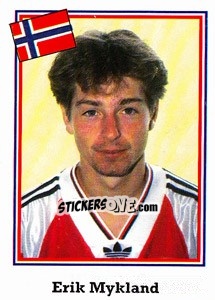 Sticker Erik Mykland - World Cup USA 1994 - Euroflash