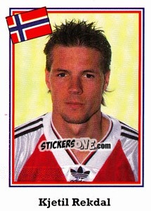 Sticker Kjetil Rekdal - World Cup USA 1994 - Euroflash