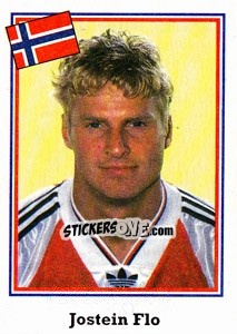 Sticker Jostein Flo - World Cup USA 1994 - Euroflash