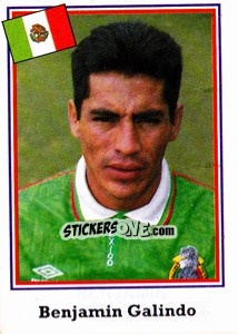 Sticker Benjamin Galindo - World Cup USA 1994 - Euroflash