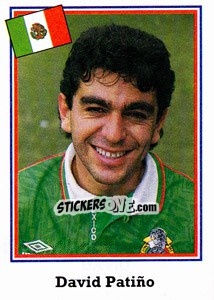 Sticker David Patino - World Cup USA 1994 n. 349 - Euroflash