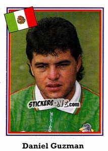 Sticker Daniel Guzman - World Cup USA 1994 n. 351 - Euroflash