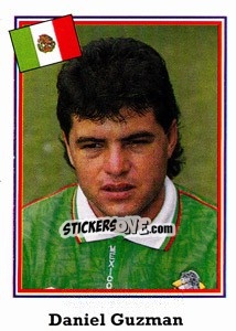 Sticker Daniel Guzman - World Cup USA 1994 - Euroflash