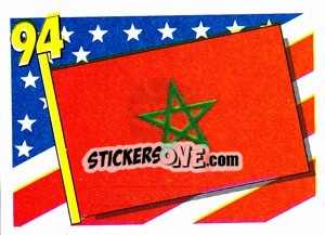 Figurina Morocco - World Cup USA 1994 - Euroflash