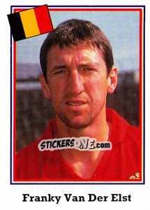 Sticker Franky Van Der Elst - World Cup USA 1994 n. 367 - Euroflash