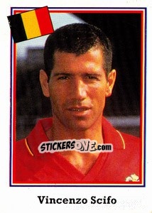 Sticker Vincenzo Scifo - World Cup USA 1994 - Euroflash