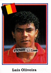 Sticker Luis Oliveira - World Cup USA 1994 - Euroflash