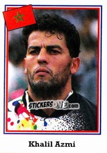 Sticker Khalil Azmi - World Cup USA 1994 - Euroflash