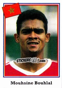 Sticker Mouhsine Bouhlal - World Cup USA 1994 n. 381 - Euroflash