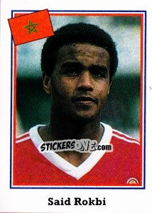 Sticker Said Rokbi - World Cup USA 1994 n. 388 - Euroflash