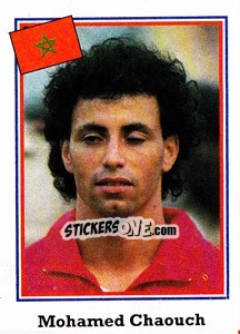 Sticker Mohamed Chaouch - World Cup USA 1994 - Euroflash