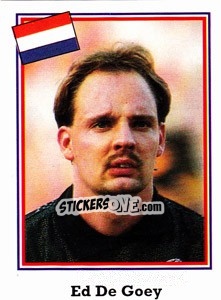 Cromo Ed De Goey - World Cup USA 1994 - Euroflash