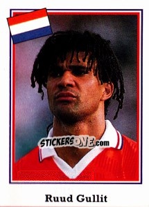 Sticker Ruud Gullit - World Cup USA 1994 n. 398 - Euroflash