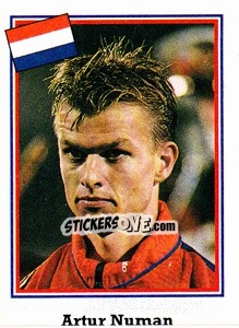 Sticker Arthur Numan - World Cup USA 1994 - Euroflash