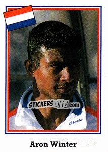 Sticker Aron Winter - World Cup USA 1994 - Euroflash