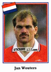 Sticker Jan Wouters - World Cup USA 1994 n. 404 - Euroflash